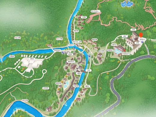 惠州结合景区手绘地图智慧导览和720全景技术，可以让景区更加“动”起来，为游客提供更加身临其境的导览体验。